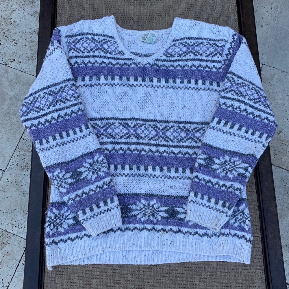 Vintage oversized sweater